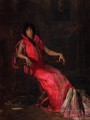 Una actriz también conocida como Retrato de Suzanne Santje Realismo retratos Thomas Eakins